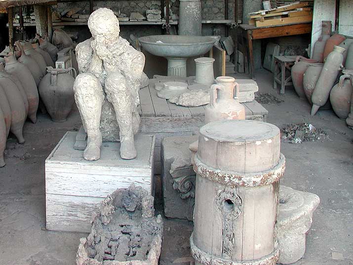 Man in Pompeii