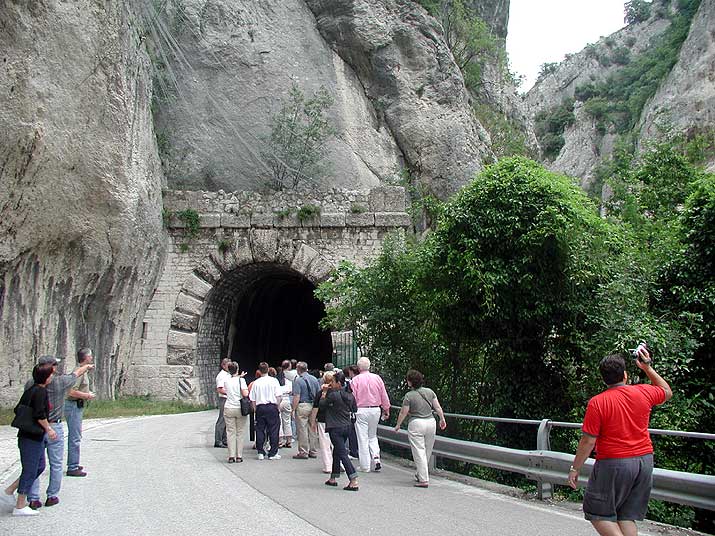 Ancient Roman Tunnel on the Road from Furlo to the Adriatic Coast