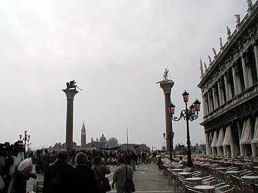 Randy's photo of the Piazzetta San Marco, looking toward the Grand Canal in Venice