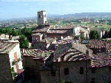 View from the hotel window Assisi