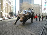 New York Stock Exchange Bull Statue